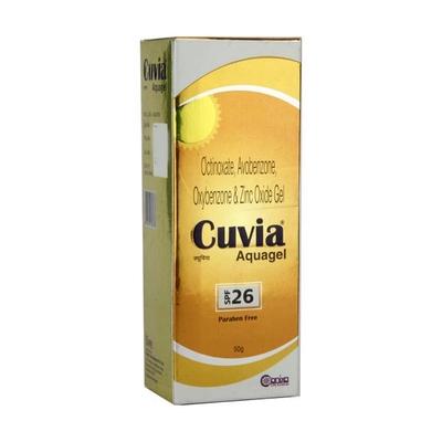 Cuvia SPF26 Aquagel 50gm - Sunscreen Preparations-Emo