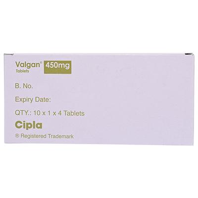 Valgan 450mg Tablet 4'S - Viral infections-Ant