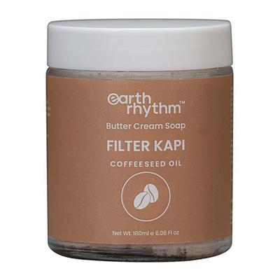 Earth Rhythm Filter Kapi Butter Cream Soap 100 gm - Soaps
