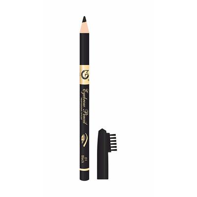 Matt Look Eyebrow Pencil Long Lasting Formula Professional Stylist, Black 1.2 gm - Eyebrow Pencils & Enhancers