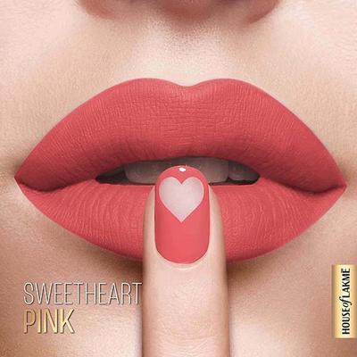Lakme Xtraordin-Airy Lip Mousse Sweetheart Pink 4.6 gm - Lipsticks