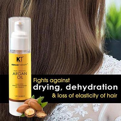 Kehairtherapy Professional Pure Organic Argan Hair Oil & Serum 50 ml - Hair Serums