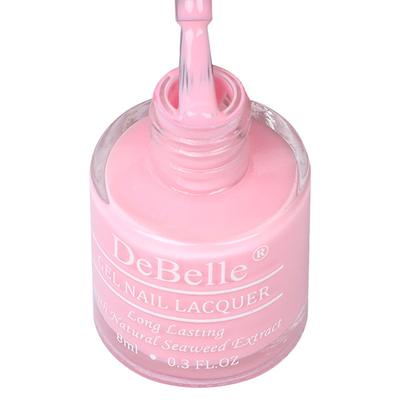 DeBelle Gel Nail Lacquer Cherry Macaron Powder Pink Nail Polish 8 ml - Nail Polish