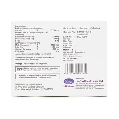 Recalmin D3 Max Capsule 10'S - Supplements-Vam