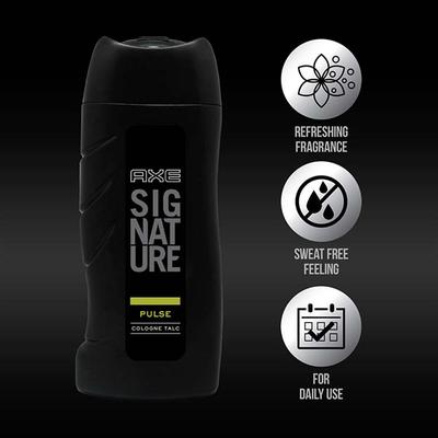 Axe Signature Pulse Cologne Talc Powder 300 gm - Talcum Powders