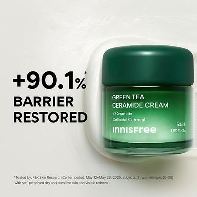 Innisfree Green Tea Ceramide Cream 50 ml - Face Moisturizers