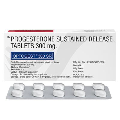 Optogest SR 300mg Tablet 10'S - Hormonal Therapy-Oes