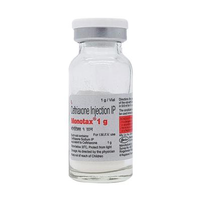 Monotax 1gm Injection 1's - Bacterial Infections-Cep