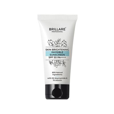 Brillare Skin Brightening Sunscreen SPF 50 with Niacinamide 50 gm - Face Sunscreen