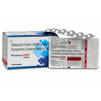 RIVENCE DSR Capsule 10's - Ulcer/Reflux/Flatulence-Aaa