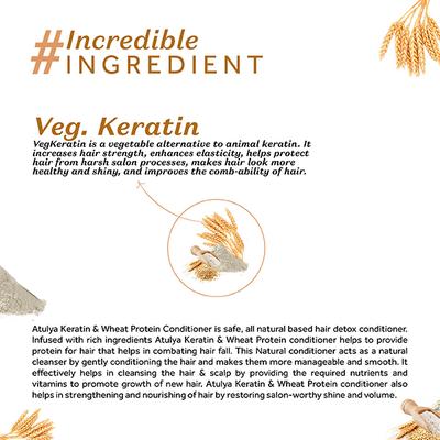 Atulya Keratin & Wheat Protein Hair Conditioner 300 ml - Conditioners