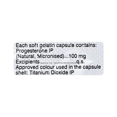 Lupigest 100mg Capsule 10'S - Hormonal Therapy-Oes