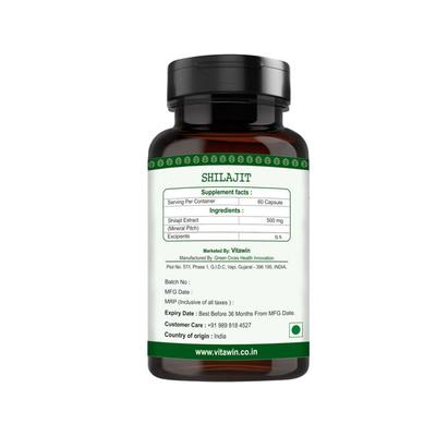 Vitawin Shilajit Capsule 60's - Others