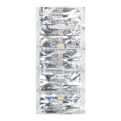 Ondem MD 8mg Tablet 10'S - Vomitting/Emesis-Ant