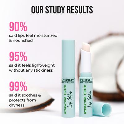 Insight Cosmetics Hydrating Tinted Lip Balm - Coconut Oil 2.5 gm - Lip Balms