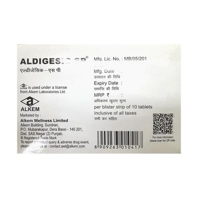 Aldigesic SP Tablet 10'S - Pain relief-Nsa