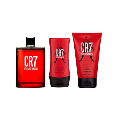 Cristiano Ronaldo CR7 Gift Set (100ml Eau De Toilette + 150ml Shower Gel + 100ml After Shave Balm) 1's - Men Perfumes (Edt/Edp)