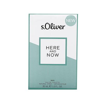 S. Oliver Here & Now Eau De Toilette for Men 30 ml - Men Perfumes (Edt/Edp)