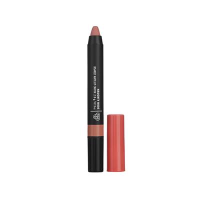 PAC Insanely Matte Lip Crayon 12H Longlasting Non Drying Smudgeproof - Naughty Nude (3.8 g) - Lip Crayons