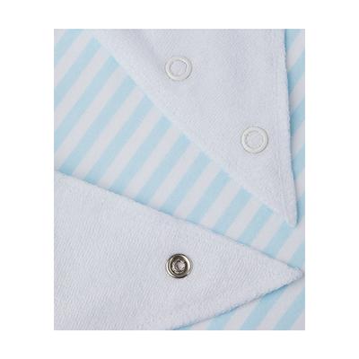 Mothercare Elephant and Turtle Dribbler Bibs - Blue (Pack of 3) - Feeding & Nursing