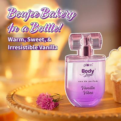 Plum BodyLovin' Vanilla Vibes Eau De Parfum - Long Lasting Warm Vanilla Perfume 50 ml - Women Perfumes (Edt/Edp)