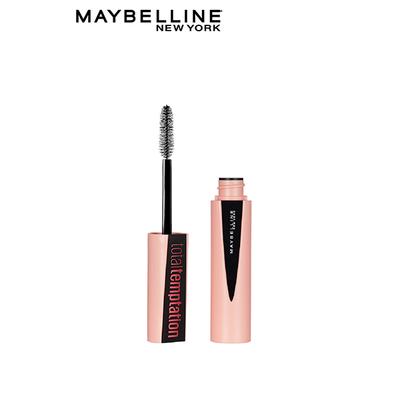 Maybelline New York Total Temptation Masacara, Blackest Black (Washabale) 8.25 gm - Mascaras