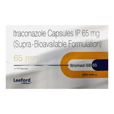 ITROMED SB 65 Capsule 10's - Fungal Infections-Anf