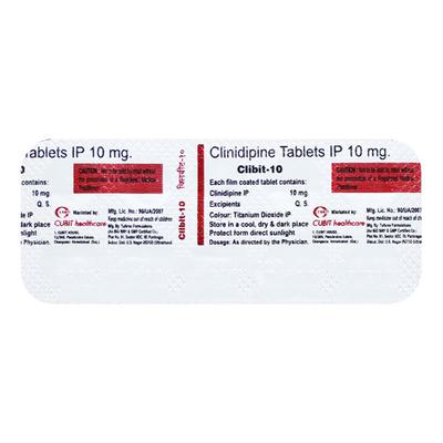 CLIBIT 10 Tablet 10's - Hypertension-Cal