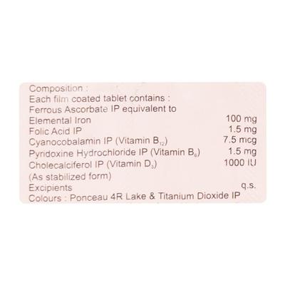 Ferium D3 Tablet 10'S - Iron Supplement/Anaemia-Vma