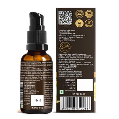 Wow Skin Science Vitamin C Skin Face Serum 20% 30ml - Face Gels