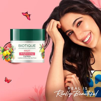 Biotique Fruit Brightening Lip Balm 12 gm - Lip Balms