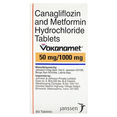 VOKANAMET 50/1000mg Tablet 60's - Diabetes-Ant