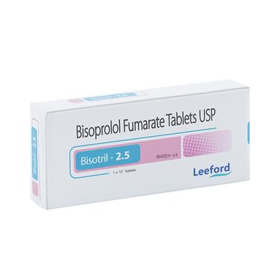BISOTRIL 2.5 Tablet 10's - Hypertension-Bet