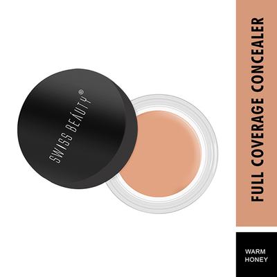 Swiss Beauty Full Coverage Creamy Concealer - (Warm Honey) 10 gm - Concealer