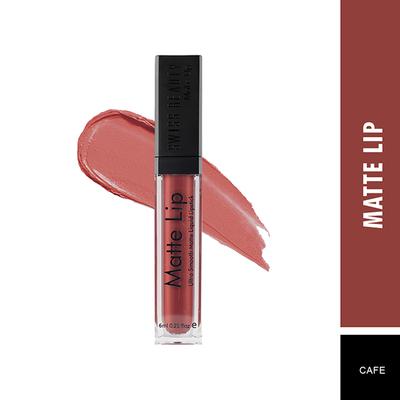 Swiss Beauty Ultra Smooth Matte Liquid Lipstick - (cafe) 6 ml - Liquid Lipsticks