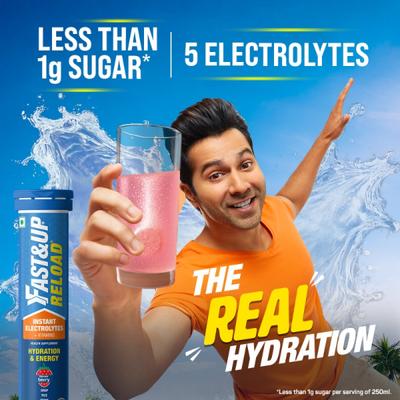 Fast&Up Reload Hydration & Energy Effervescent Tablet - Berry Flavour 20's - Energy Drinks