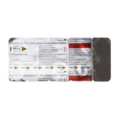 NISE SP Tablet 10's - Pain relief-Nsa