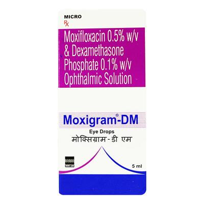 MOXIGRAM DM Eye Drops 5ml - Eye Infections-Eaa
