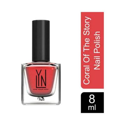 LYN Nail lacquer Coral Of The Story 8 ml - Nail Polish