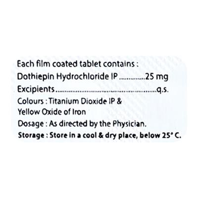 DOTHEWIN 25 Tablet 10's - Depression-Ant