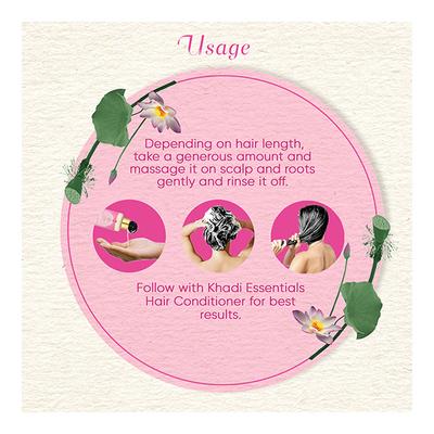 Khadi Essentials Kadlivana Mild Hair Rinser - Banana, Lotus & Bhringrajx 200 ml - Shampoos