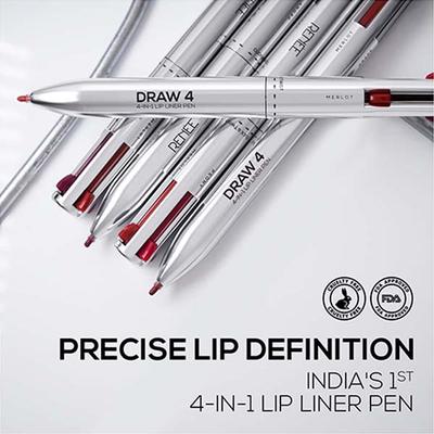 RENEE Draw 4 4-IN-1 Lip Liner 0.4 gm - Lip Liners
