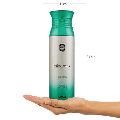 Ajmal Sacred Love & Carbon & Avid & Raindrops Deodorant Spray- For Men (Pack Of 4) 200 ml - Men Perfumes (Edt/Edp)