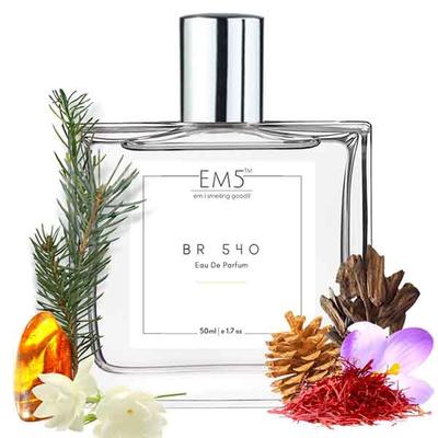 EM5 BR 540 Unisex Perfume - Eau De Parfum Spray for Men & Women, Tobacco Vanilla Warm Spicy 50 ml - Men Perfumes (Edt/Edp)