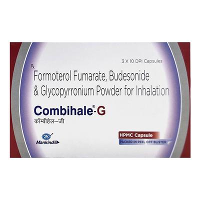COMBIHALE G DPI Capsule 10's - Asthma/COPD-Ast