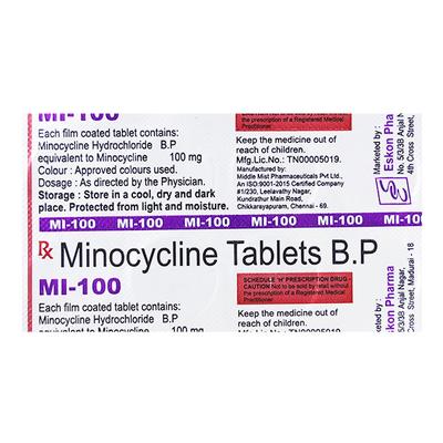 MI 100mg Tablet 10's - Bacterial Infections-Tet