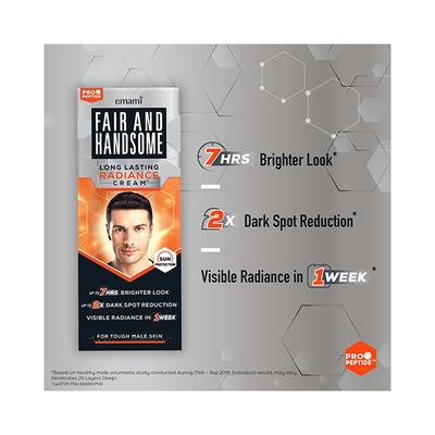 Emami Fair and Handsome Men's Radiance Cream 100 gm - Personal Care (Ayush)