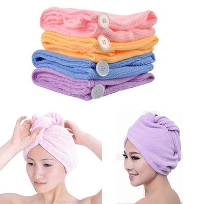 Bronson Professional Hair Wrapper Towel For Quick Hair Drying With Microfiber 1's - Scrubs & Exfoliants