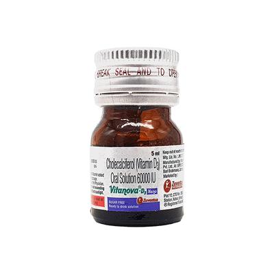 VITANOVA D3 NANO SUGAR FREE Solution 5ml - Supplements-Vit