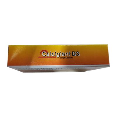 CALCIGIANT D3 60k Softgel Capsule 4's - Supplements-Vit